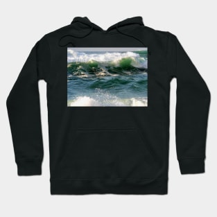 beach waves. Sintra. Hoodie